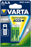 VARTA Batterie Telefon-Akku Rechargeable Micro (AAA - 2er)