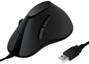 LogiLink Optical Mouse Ergonomisch ID0158 (schwarz)