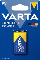 VARTA Alkaline Batterie LONGLIFE Power E-Block (9V - 1er)