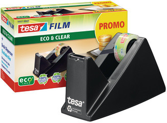 tesa Tischabroller Eco & Clear (schwarz)